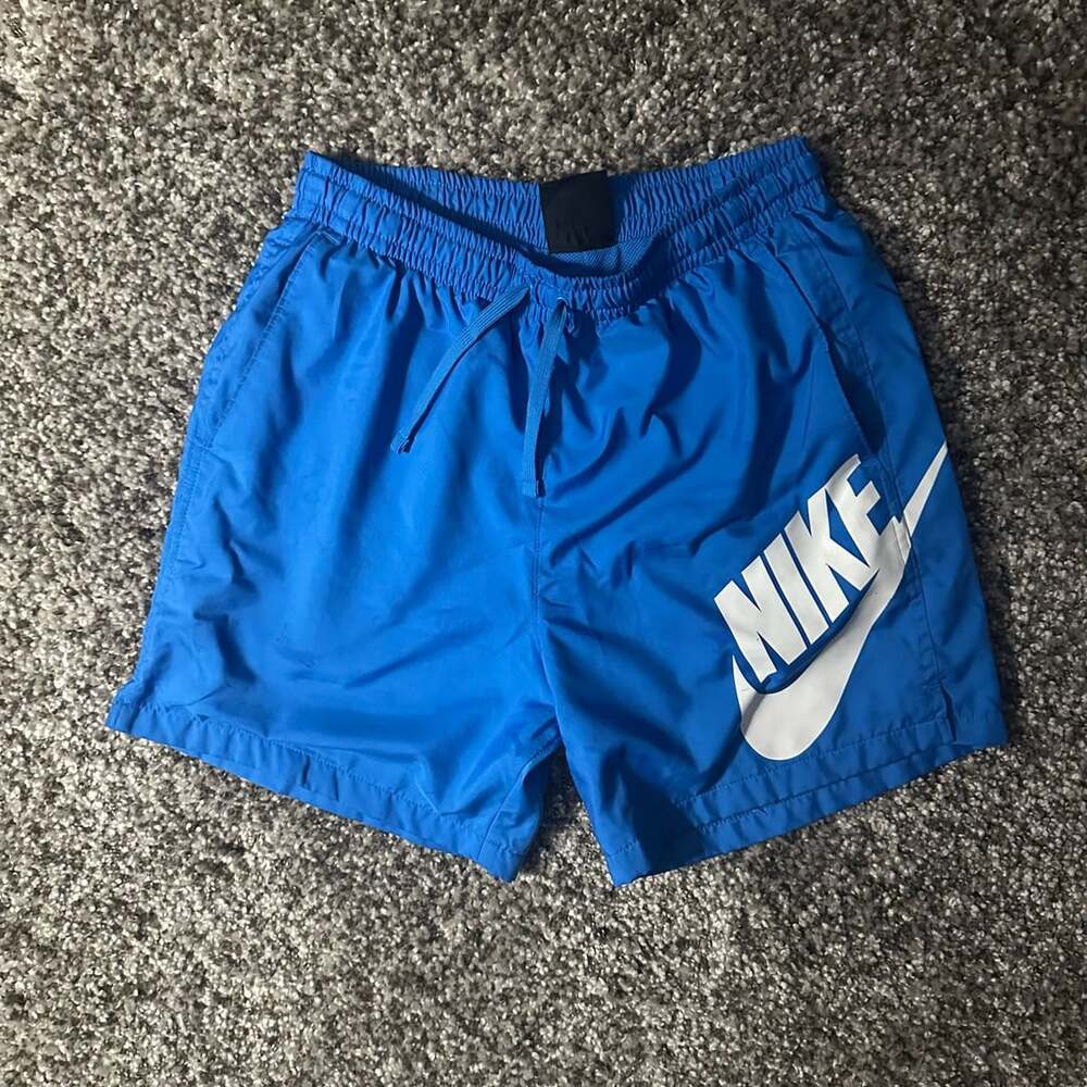Nike Sportswear Woven Flow Shorts Blue Medium